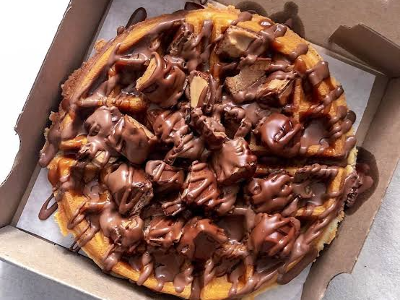 Belgian Snickers Sandwich