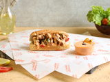 Oriental Sausage With Mix Cheese Sandwich