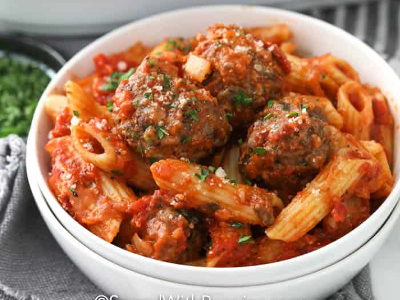 Penne With Meatballs