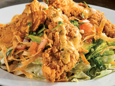 Crispy Honey Mustard Salad
