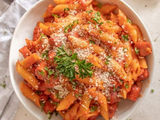 Pasta Hot Dog Red Sauce