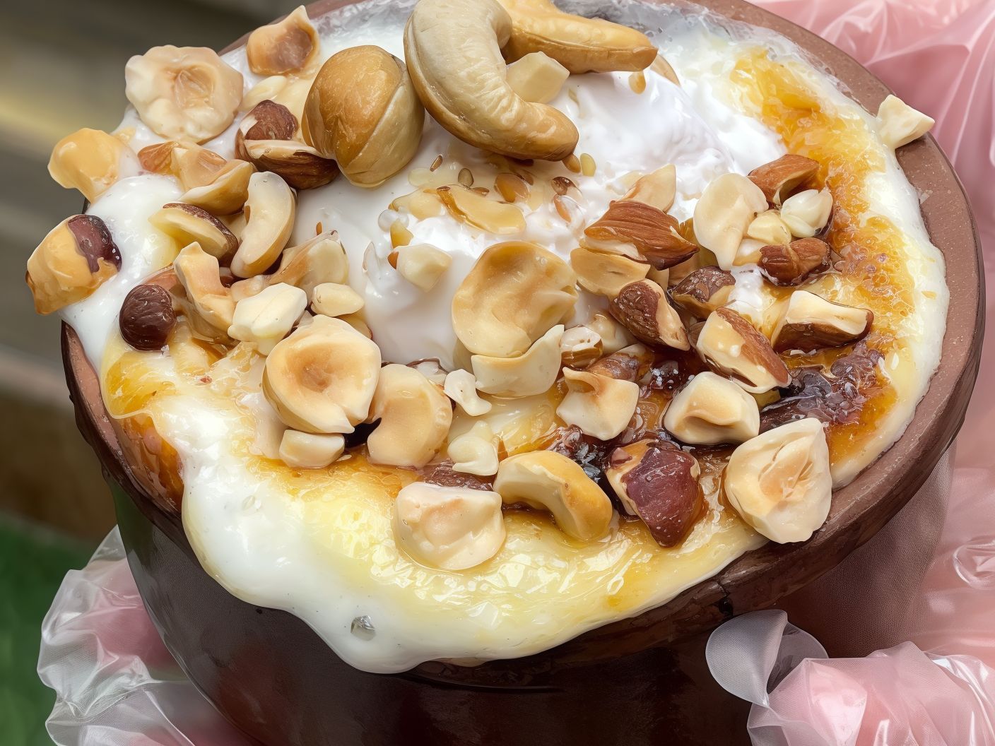 Umm Ali With Qeshta And Nuts