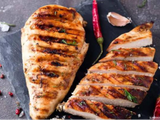 Boneless Breasts On Charcoal