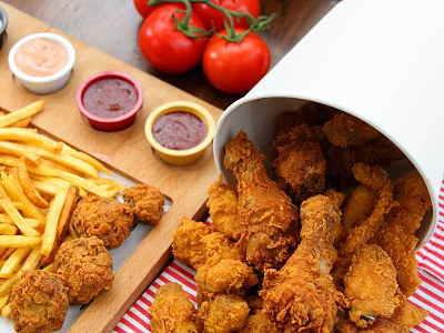 9 Pieces Broasted Chicken Meal