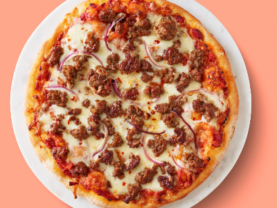 Oriental Sausage Pizza