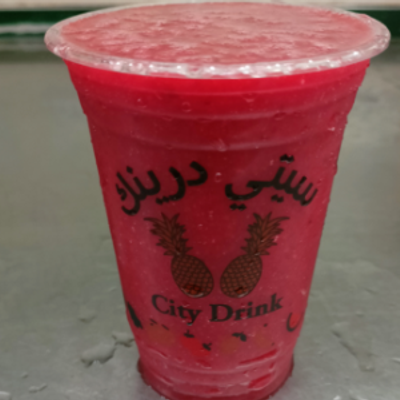 عصير فراولة