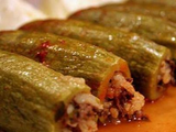 Stuffed Zucchini With Kofta Meal