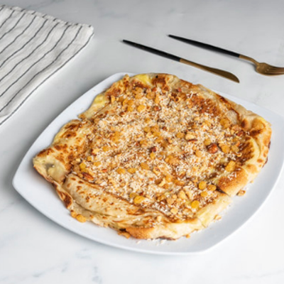 Cream And Nuts Pie