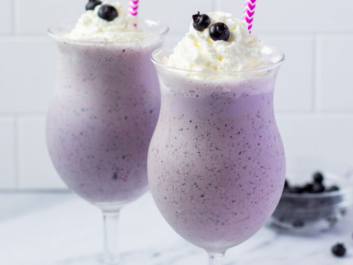 Blueberry Milkshake