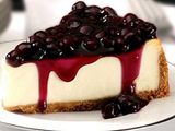 Blackberry Cheesecake Slice