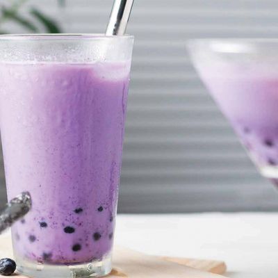 Boba Blueberry Frappe