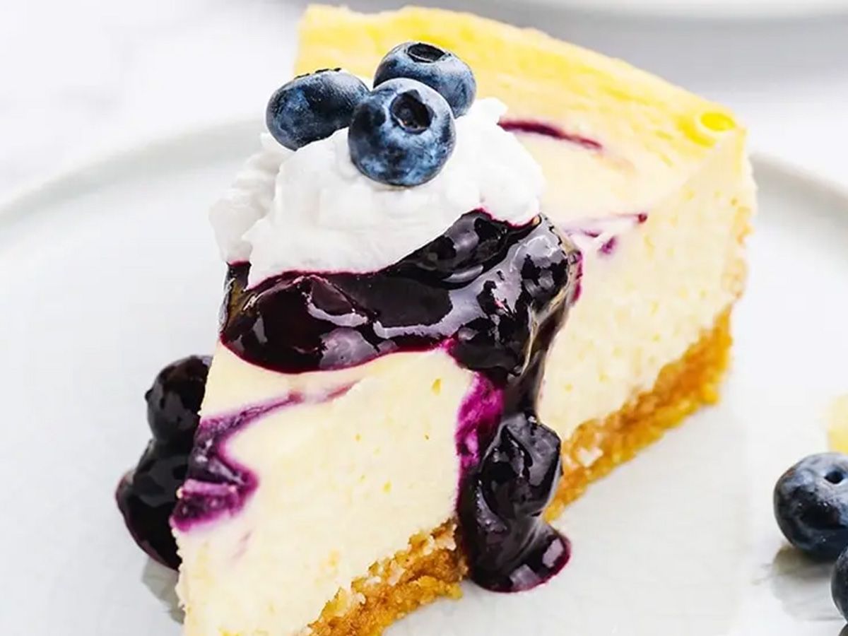 blueberry cheesecake