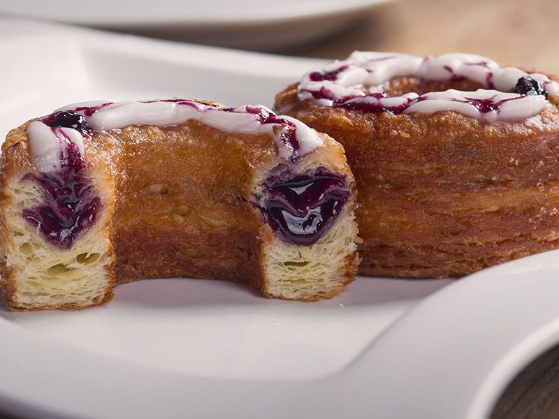 Blueberry Cronut