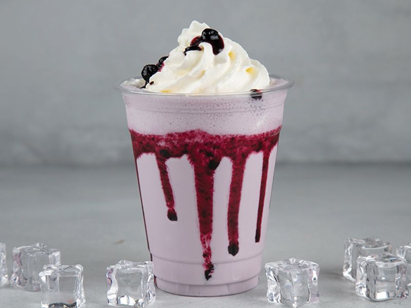 Blueberry Milkshake