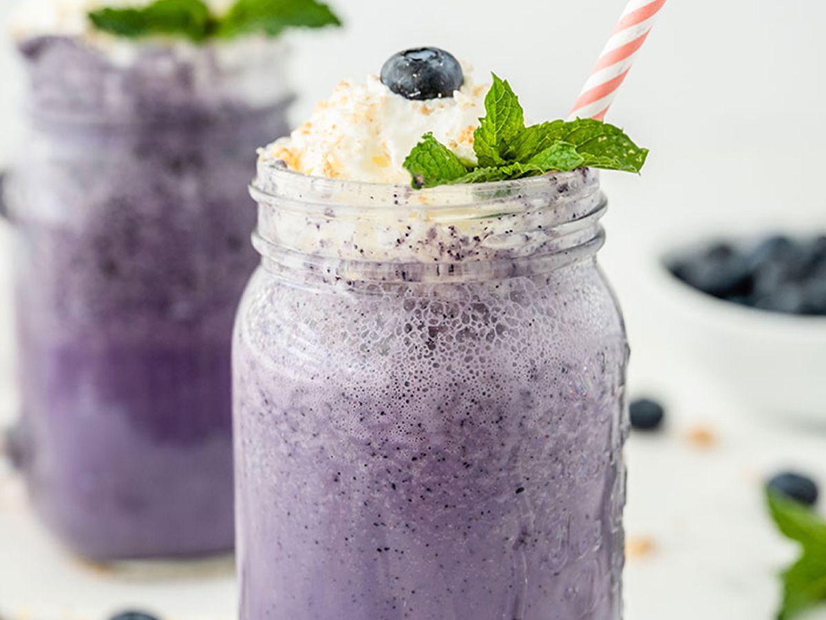 Blueberry Milkshake