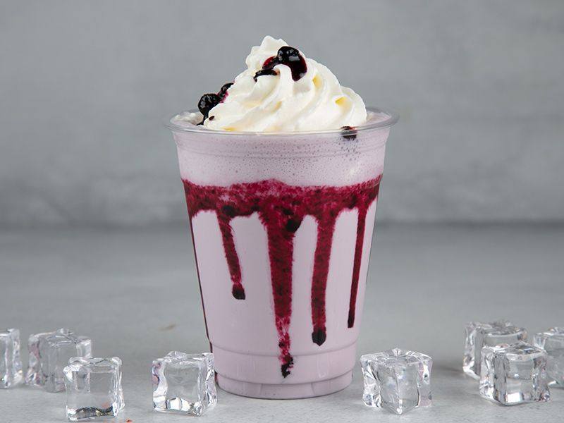 Blueberry Milkshake