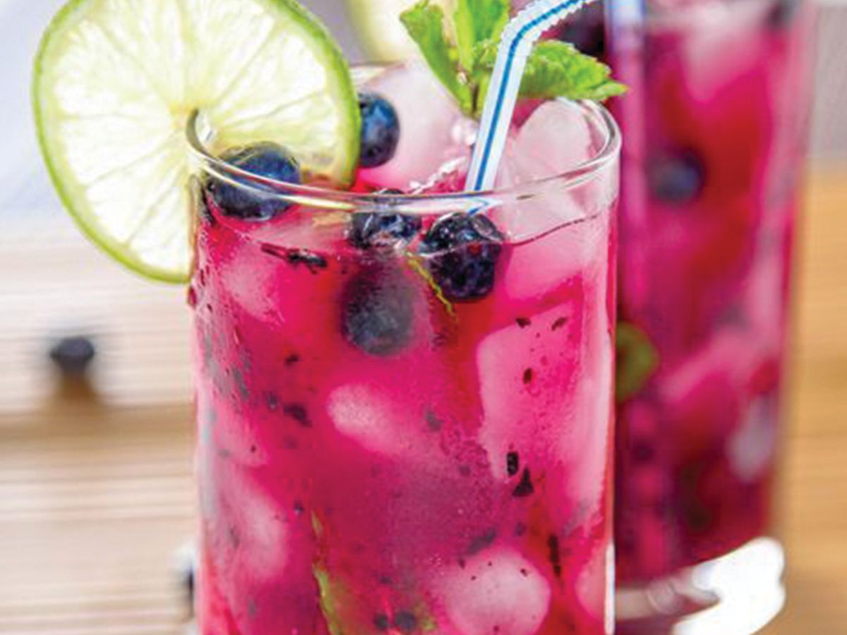 blueberry mojito