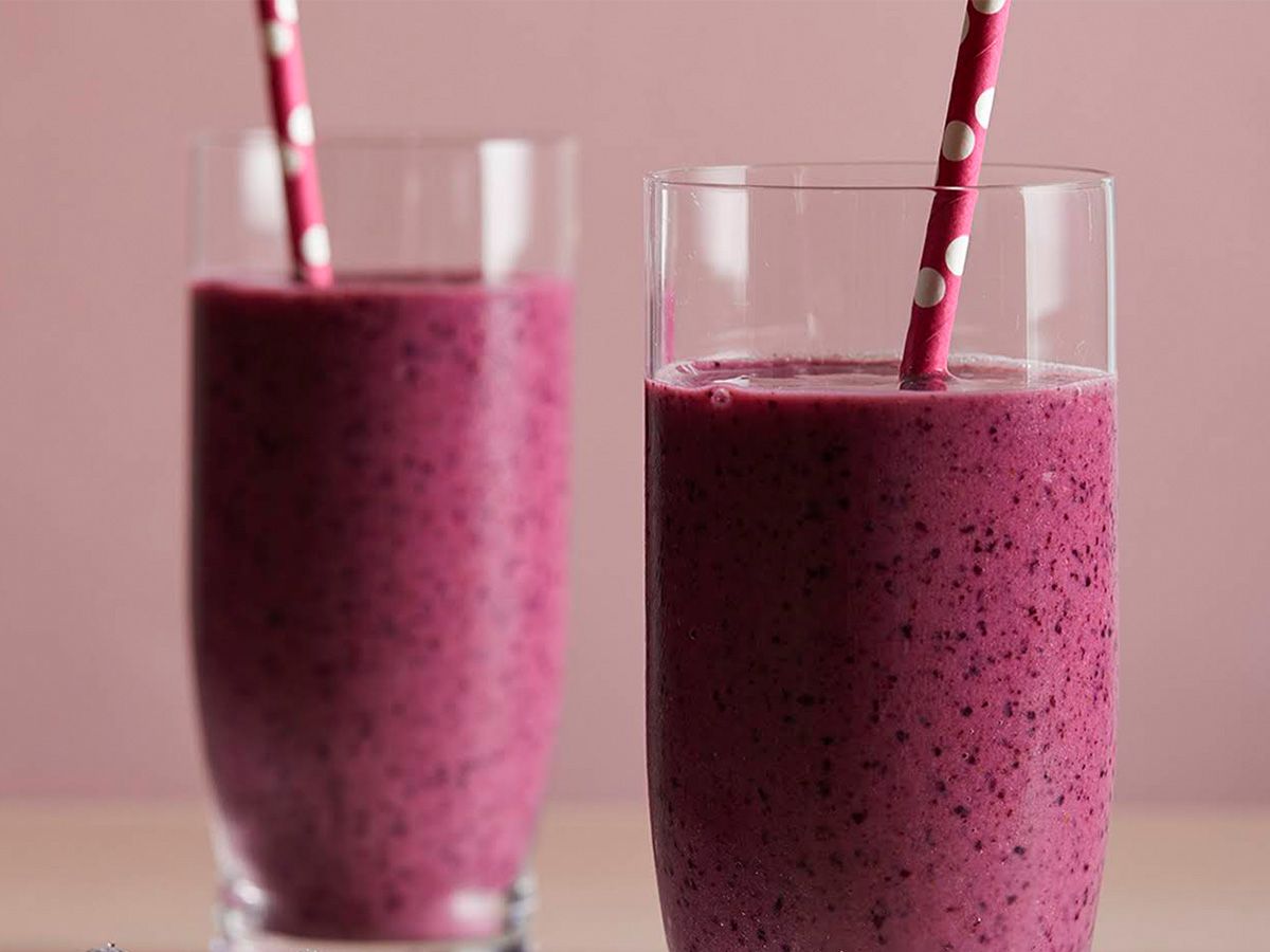 Blueberry passion fruit Smoothie