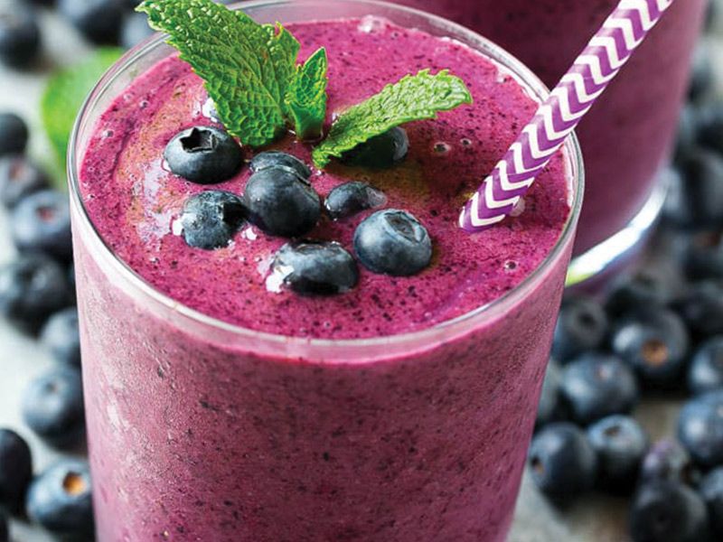 Blueberry shake