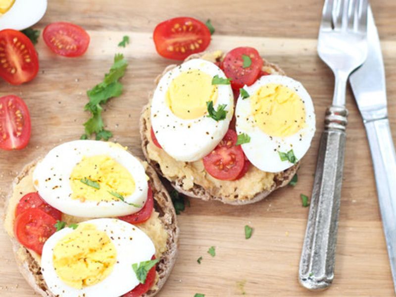 Boiled Egg Sandwich
