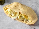 Boiled Eggs Sandwich