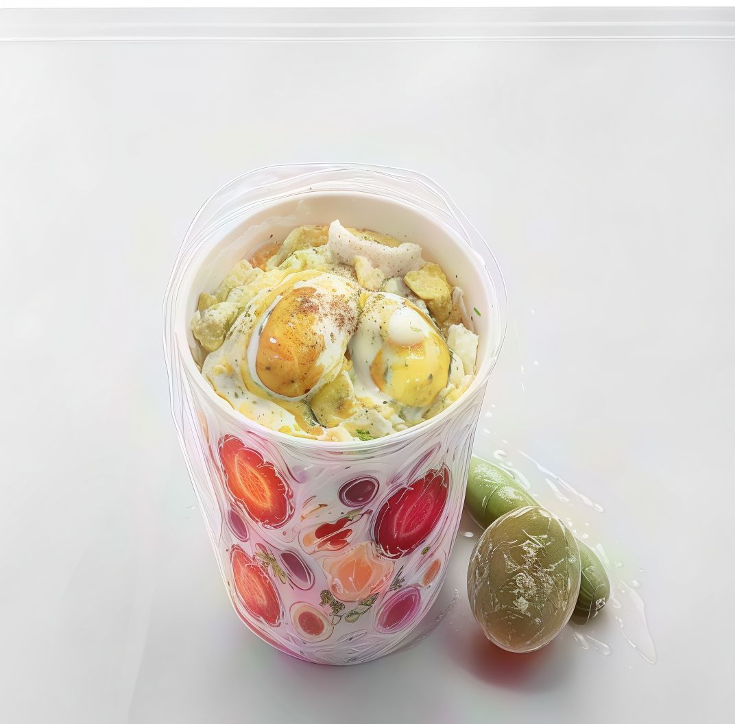 A Box of Omelette Eggs 1 Egg
