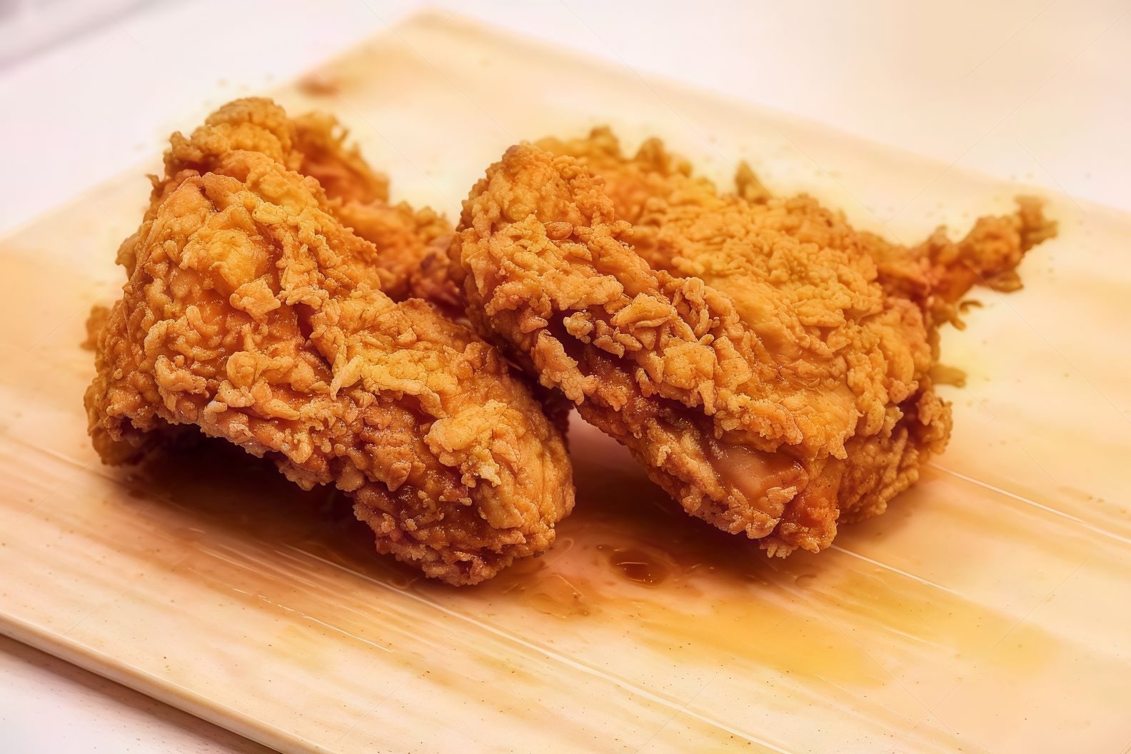 Broasted Chicken 2 Pcs Breast And Wing
