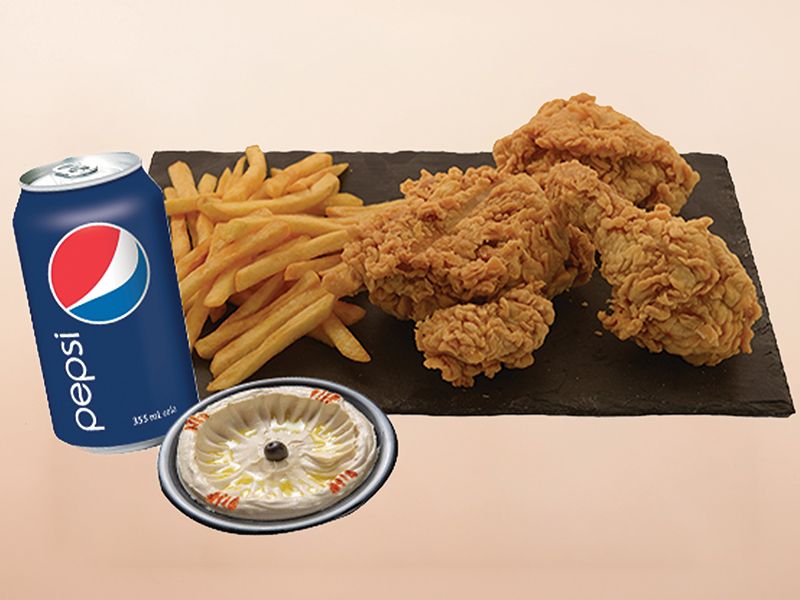 1/2 Broasted Chicken