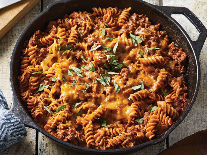 Brown Beef Pasta