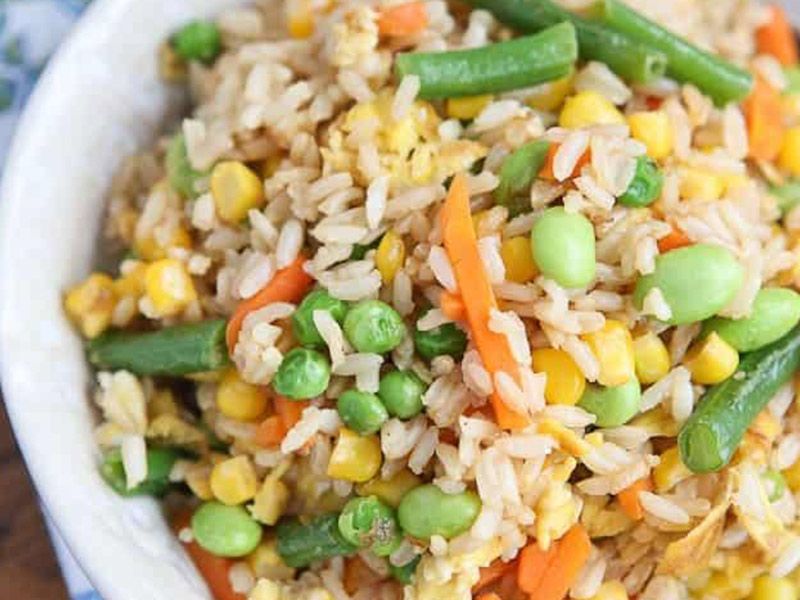 Brown Rice With Vegetables