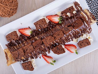 Nutella Chocolate With Borio Crepe
