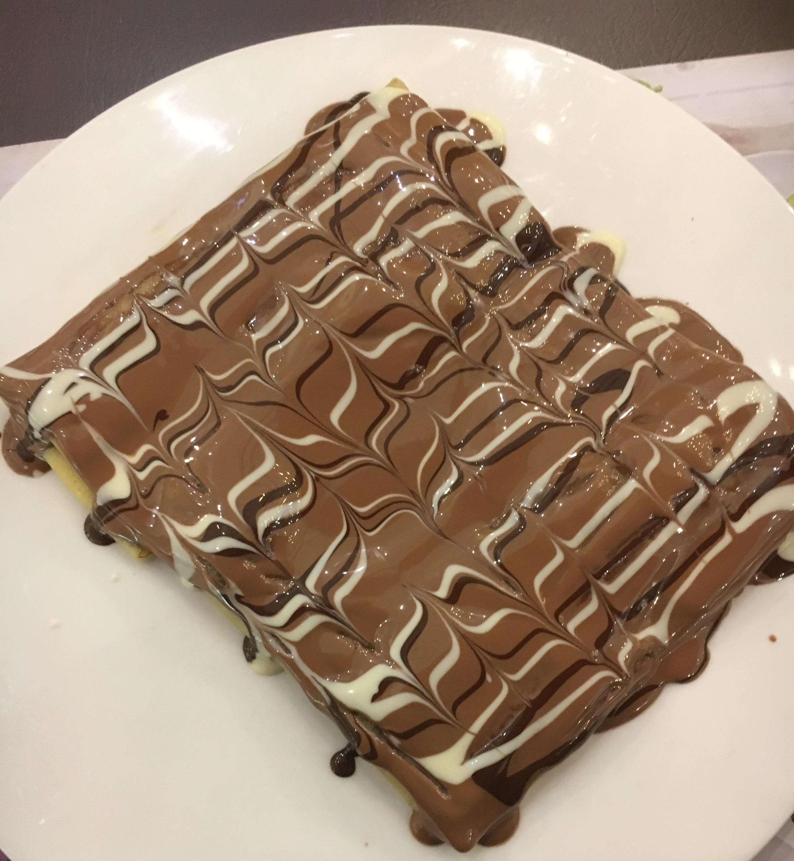 Brownies Chocolate Crepe