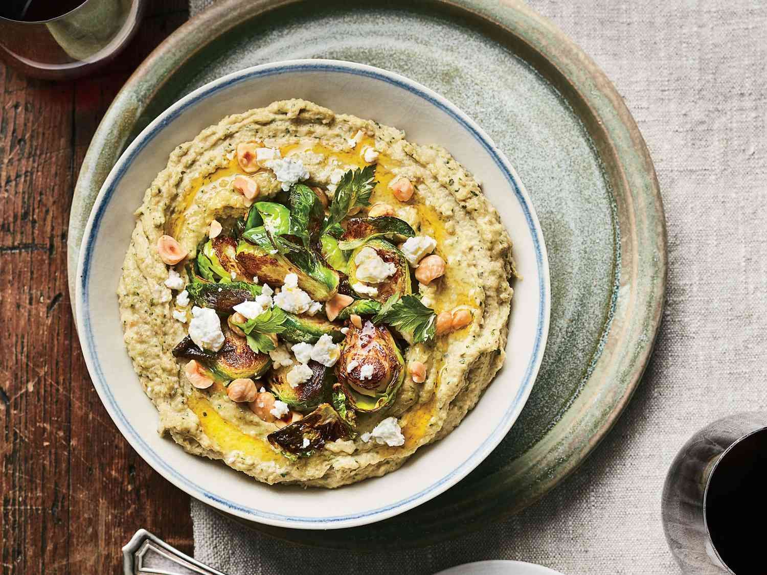 Omelette with Baba Ghannoug