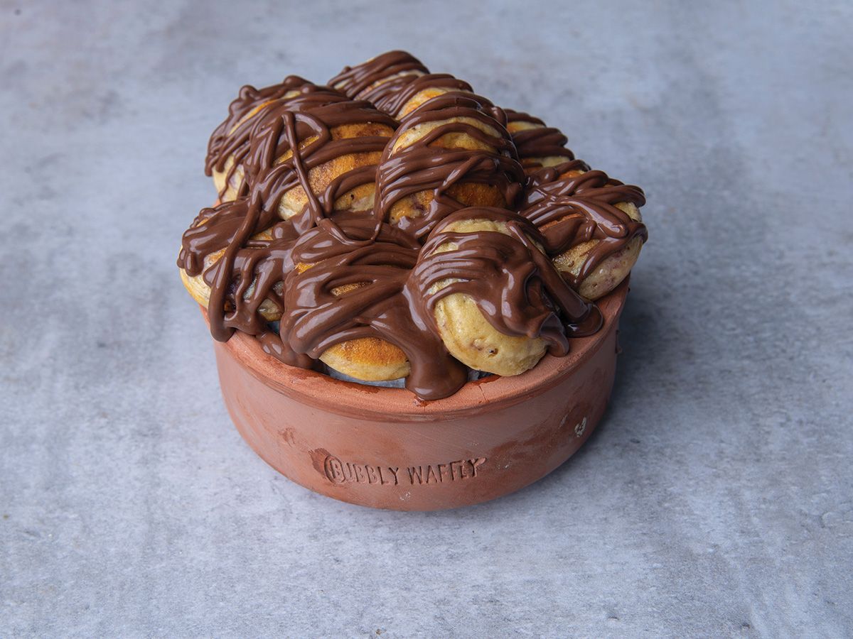 Nutella Mini Pancake Cassrole