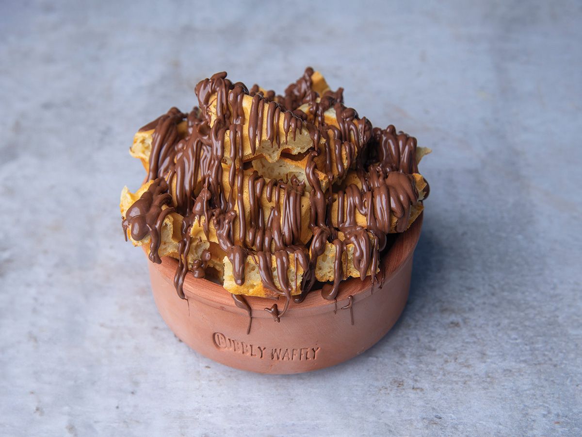 Nutella Waffle Casserole