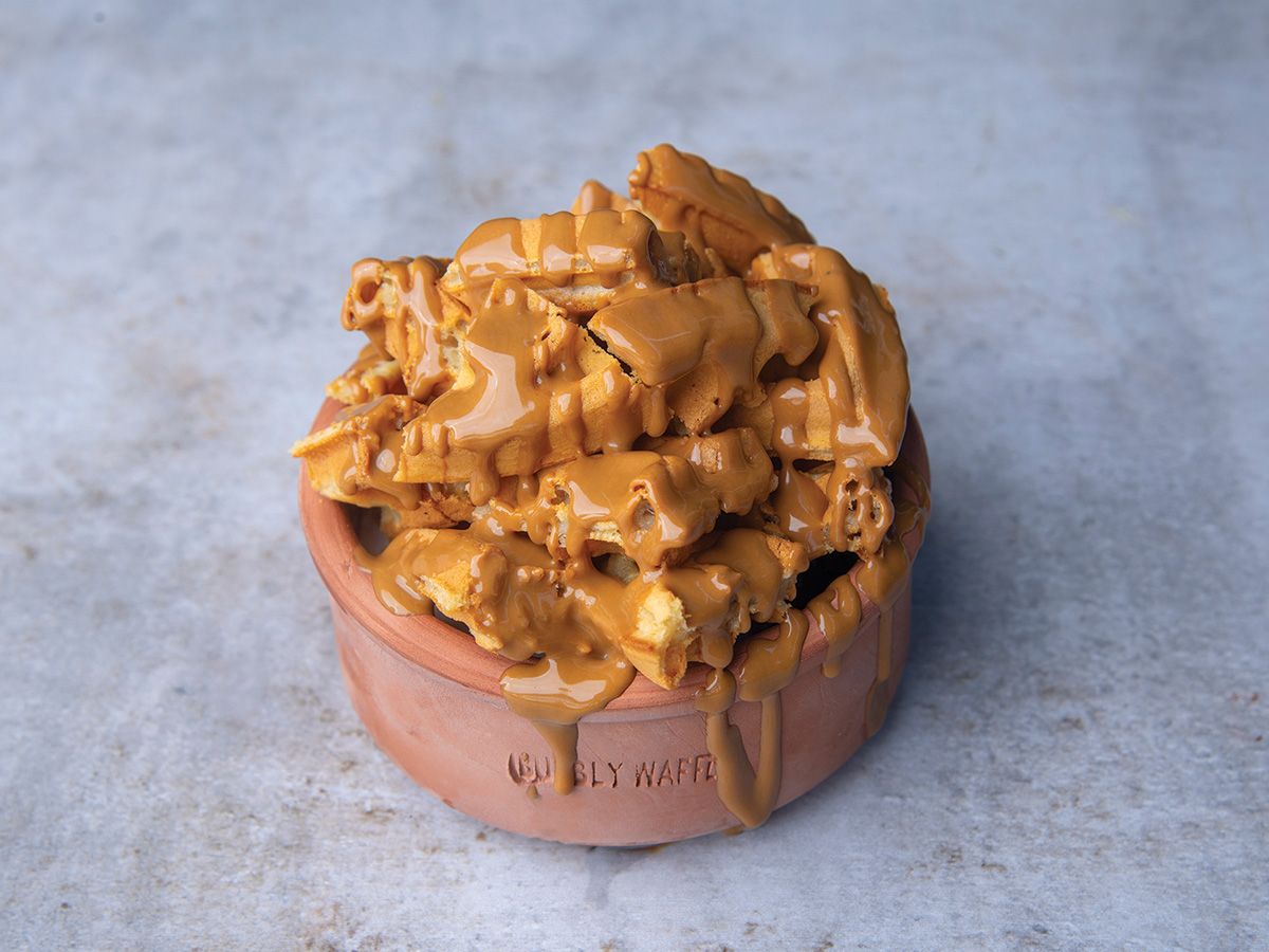Lotus Waffle Casserole