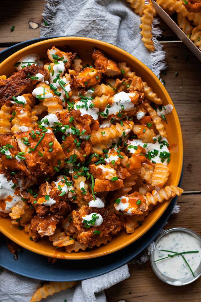Smoked Buffalo Chicken Fries