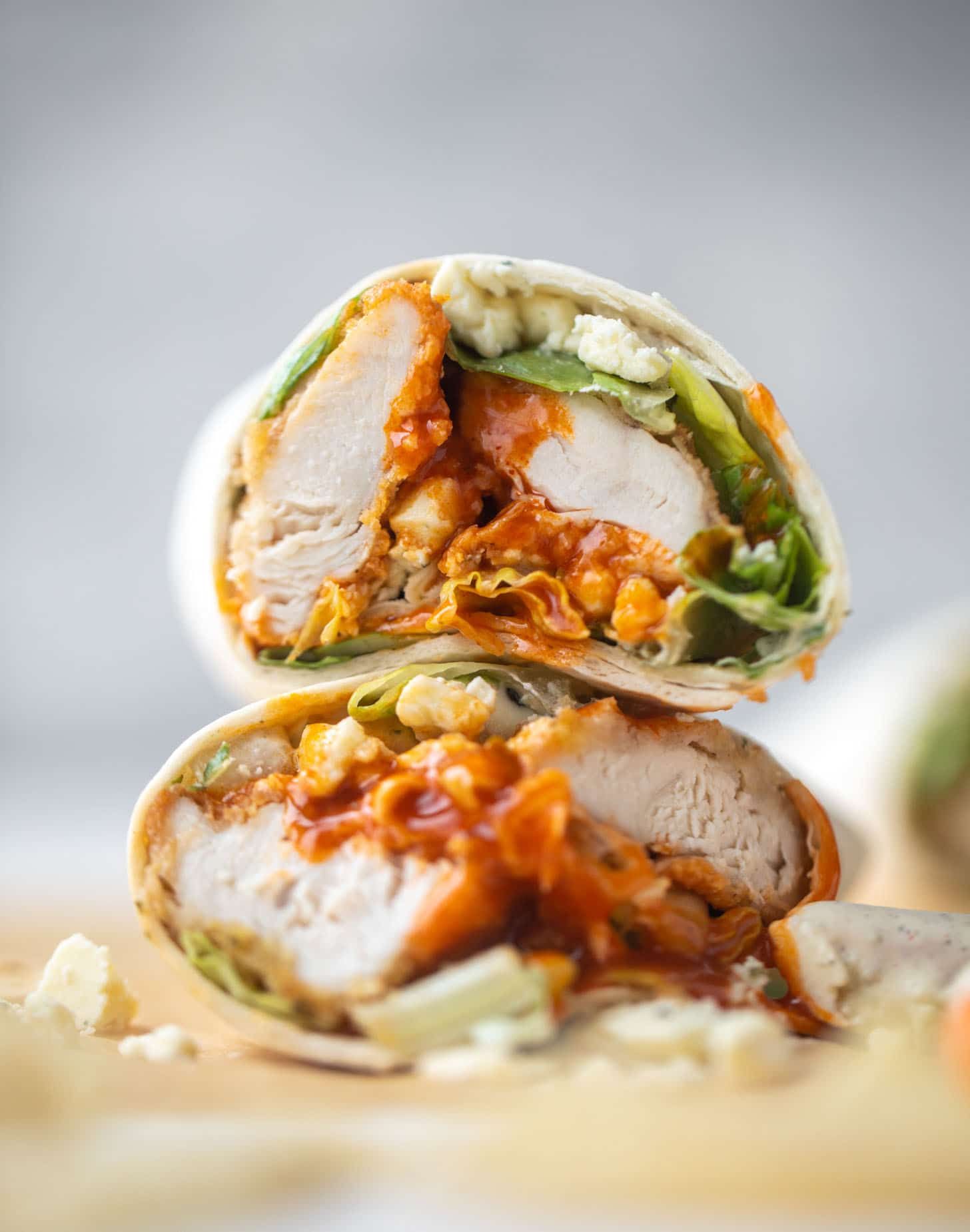 Crunchy Chicken Wrap Sandwich