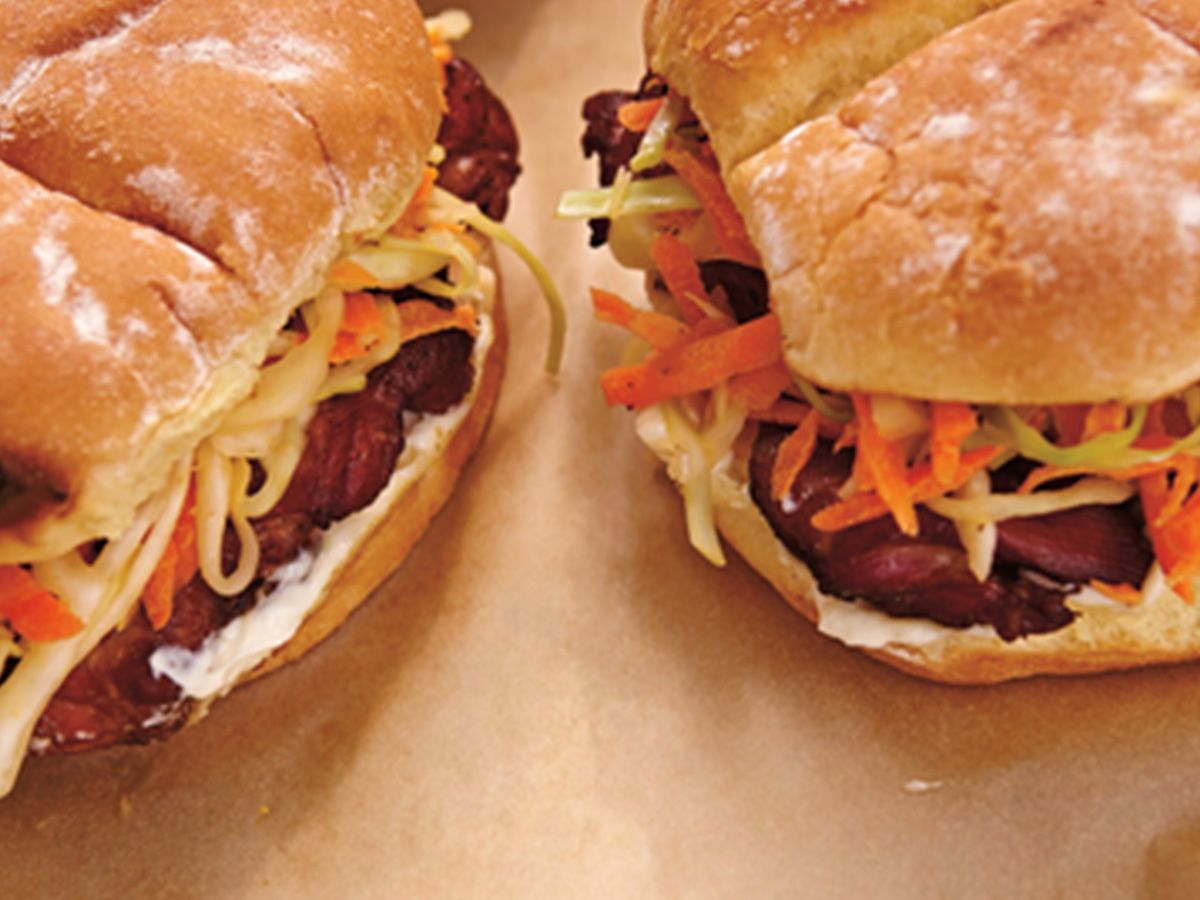 Chicken Smoked Turkey Burger