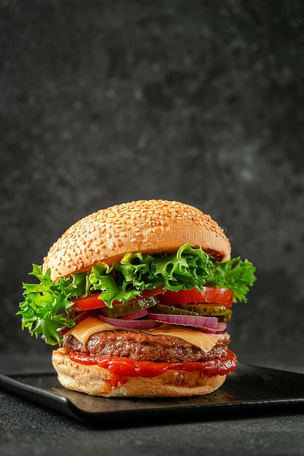 Nicos Burger Sandwich