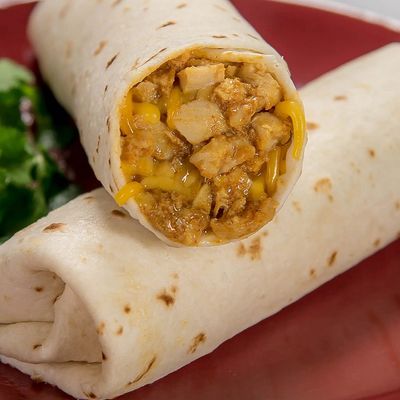 Fried Chicken Burrito