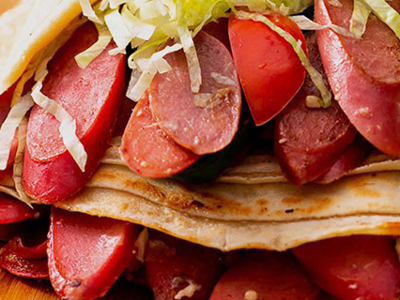 Sausage Crepe