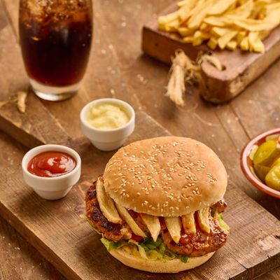 Beef Burger With Cheese