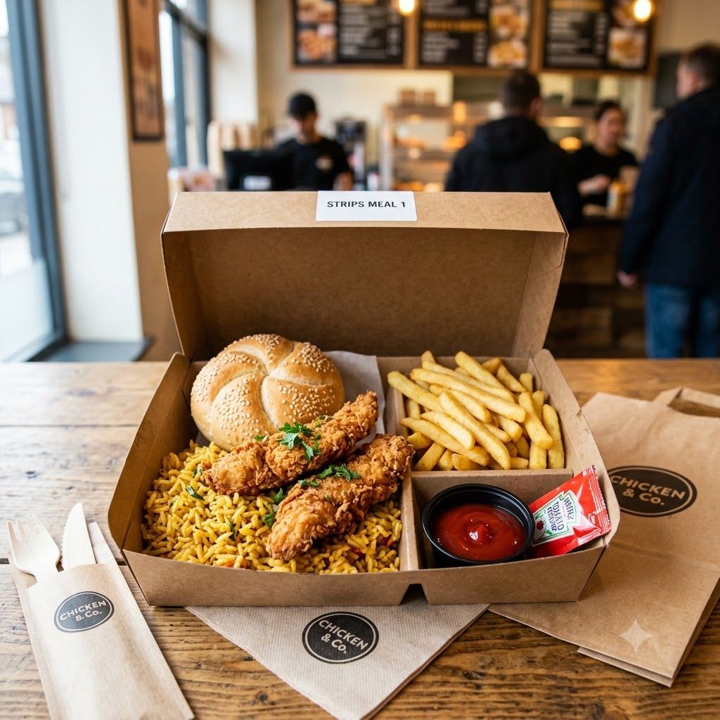 3-piece Strips Meal