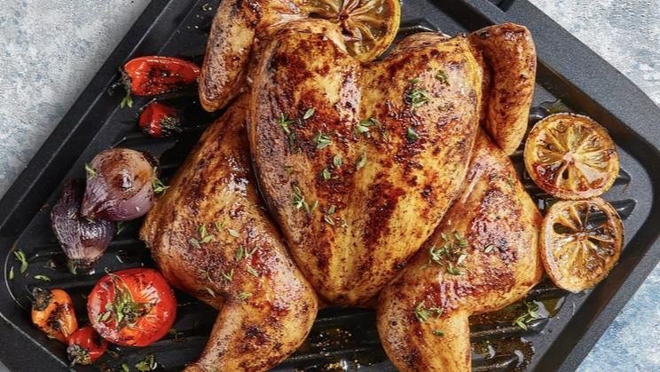 Grilled Whole Chicken