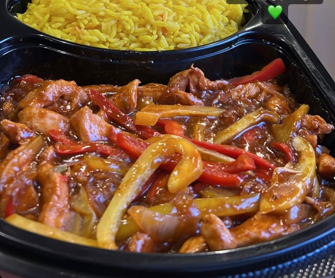 Chicken BBQ meal