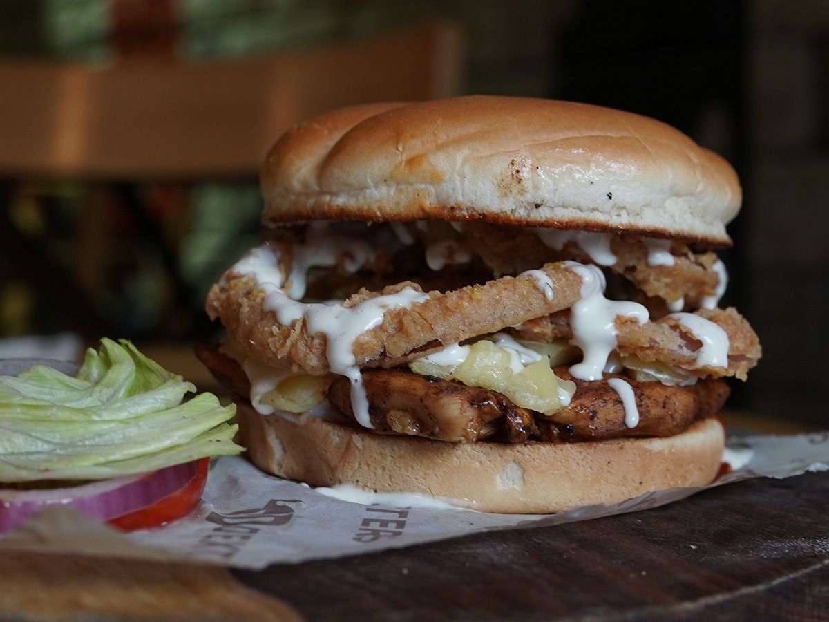 Cajun Chicken (Bun Bread)