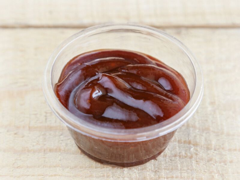 Add cup BBQ sauce