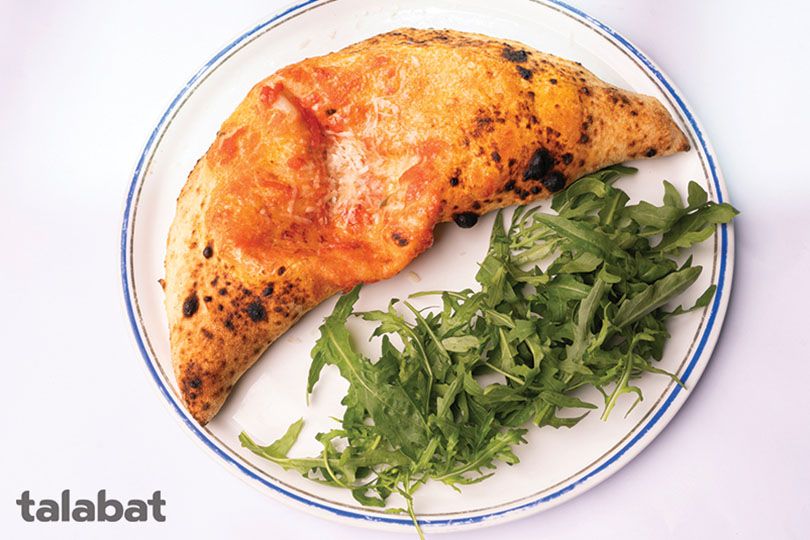 Crispy Chicken Calzone