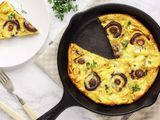 Camembert With Mushroom Omelette